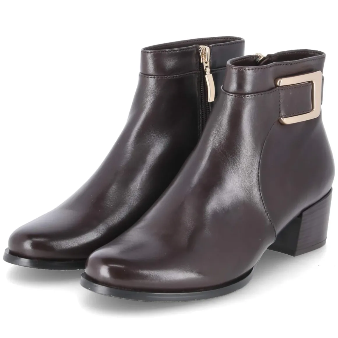 Ankle Boots - Castagno