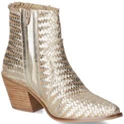 Ankle Boots - gold