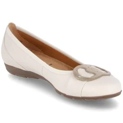 Ballerinas - creme/champagner