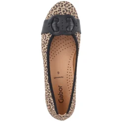 Ballerinas - natur/schwarz