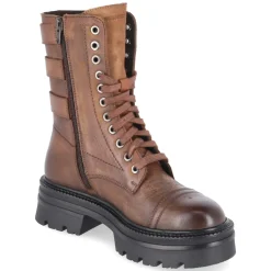 Biker Boots - Brown