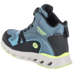 Boots - schwarz/türkis