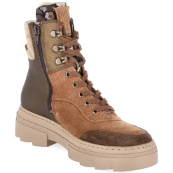 Boots-SAIGA - WOOD COGNAC NUBA