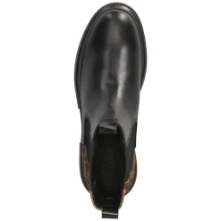 Chelsea Boot - Black-Leopard