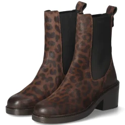 Chelsea Boot - Brown/Leopard