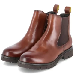 Chelsea Boots - cognac / dark brown