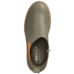 Chelsea Boots - oliv/orange