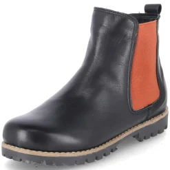 Chelsea Boots - schwarz/ rost