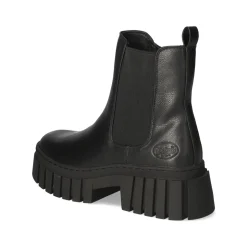 Chelsea Boots - schwarz/rot