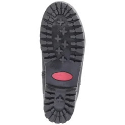 Chelsea Boots - schwarz/rot