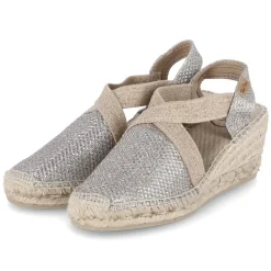 Espadrille-Sandaletten TRITON - platinum