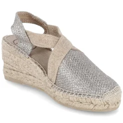 Espadrille-Sandaletten TRITON - platinum