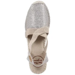 Espadrille-Sandaletten TRITON - platinum