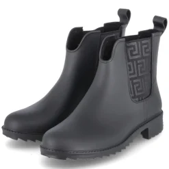Gummistiefel - schwarz-matt