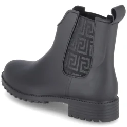Gummistiefel - schwarz-matt