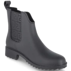 Gummistiefel - schwarz-matt