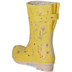 Gummistiefel BUTTERFLY - Yellow-Pink