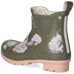 Gummistiefel PEONY - Kaki-Pink