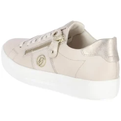 Halbschuhe - beige kombi