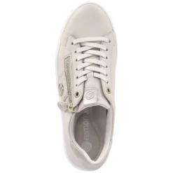 Halbschuhe - beige kombi