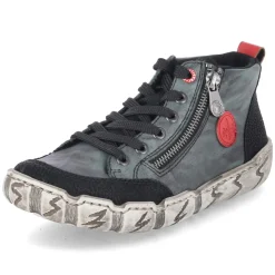 Halbschuhe - grün kombi