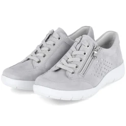 Halbschuhe - perle-silber