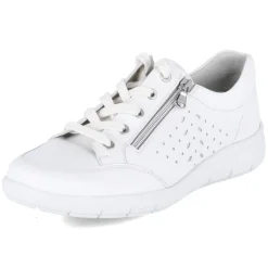 Halbschuhe - weiss-silber