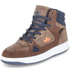 High Sneaker COLDEN - braun/marine/orange