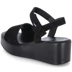 Keilsandaletten - schwarz