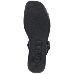 Keilsandaletten - schwarz