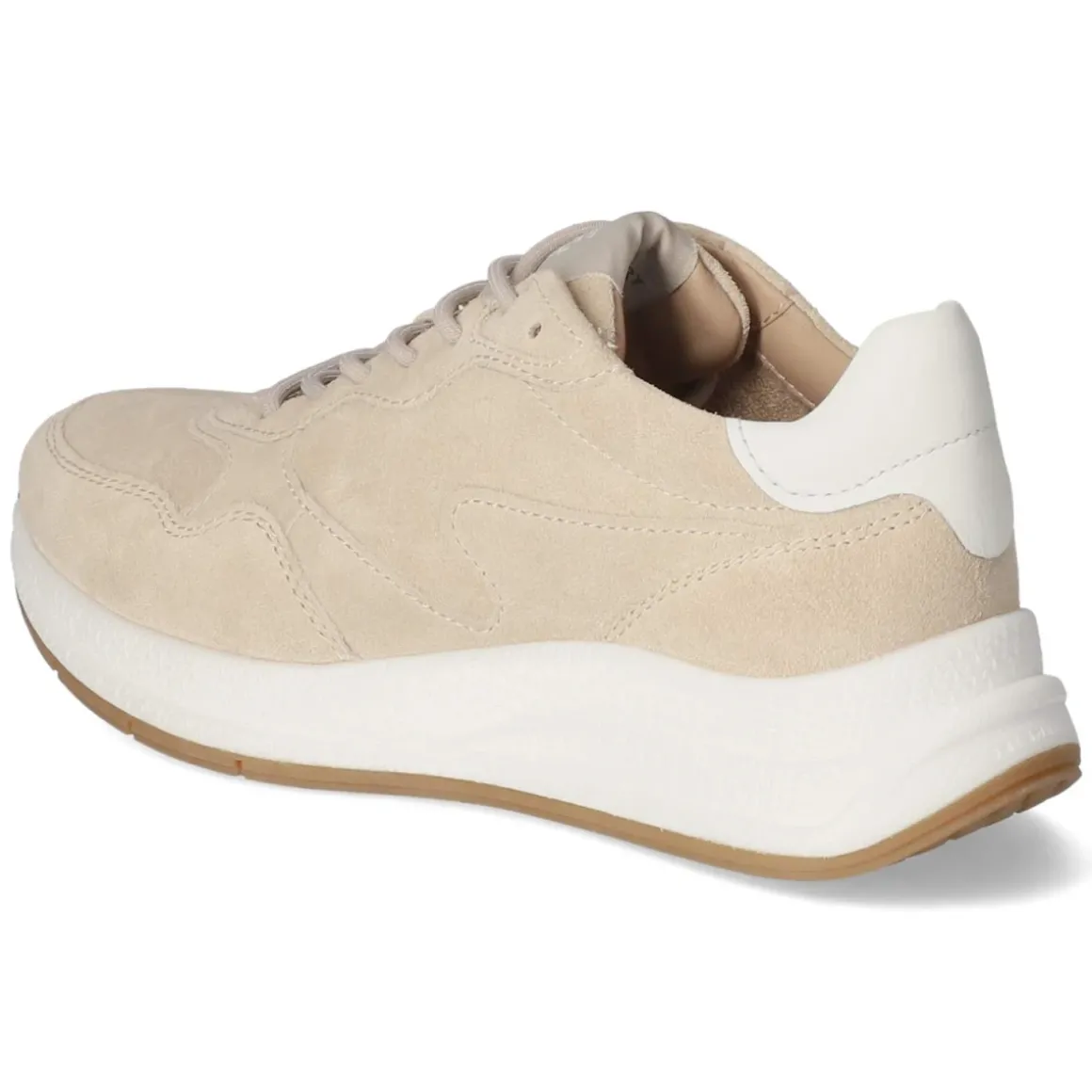 Low Sneaker - beige / white