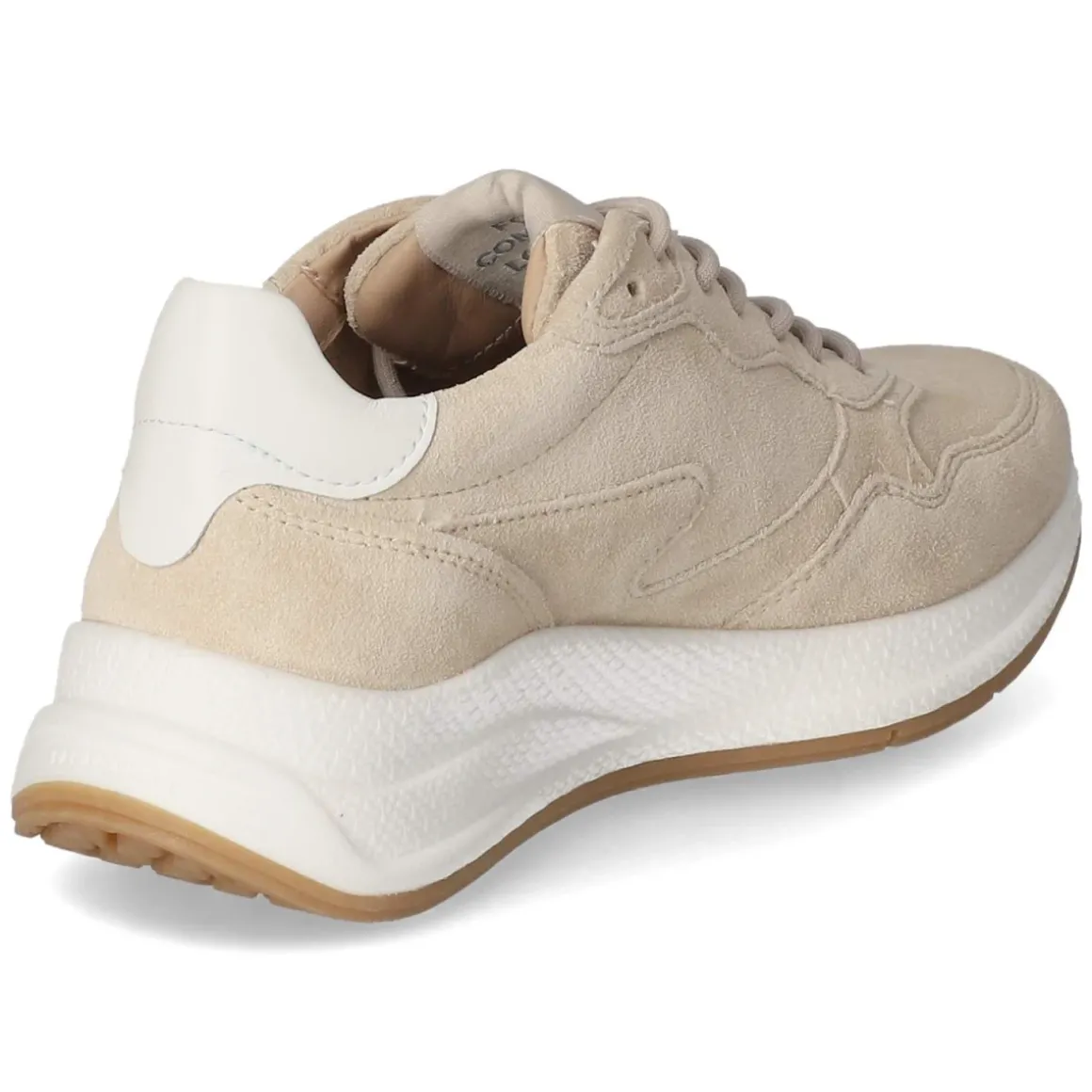 Low Sneaker - beige / white