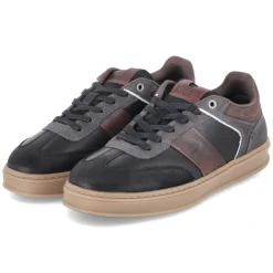 Low Sneaker - Black-Brown