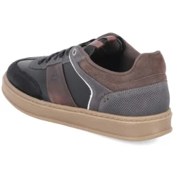 Low Sneaker - Black-Brown