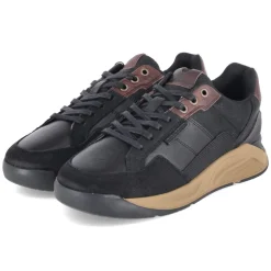 Low Sneaker - Black-Dark Brown