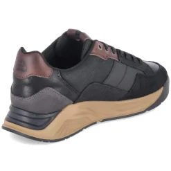 Low Sneaker - Black-Dark Brown