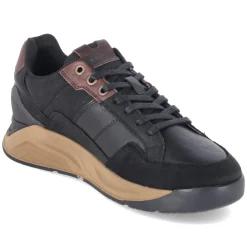 Low Sneaker - Black-Dark Brown