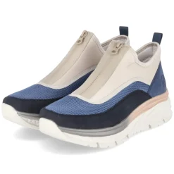 Low Sneaker - blau kombi