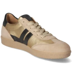 Low Sneaker - caramel/gold/schw.