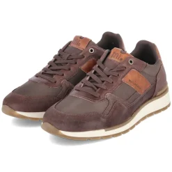 Low Sneaker - Dark Brown-Cognac