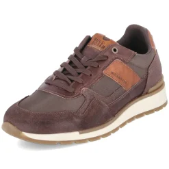 Low Sneaker - Dark Brown-Cognac