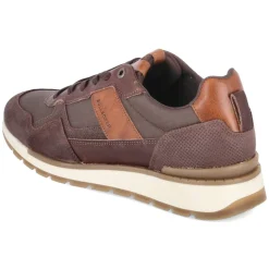 Low Sneaker - Dark Brown-Cognac