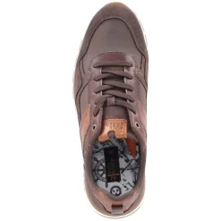 Low Sneaker - Dark Brown-Cognac