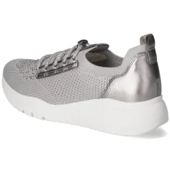 Low Sneaker - grau (Glitter)