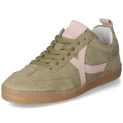 Low Sneaker - khaki-light pink