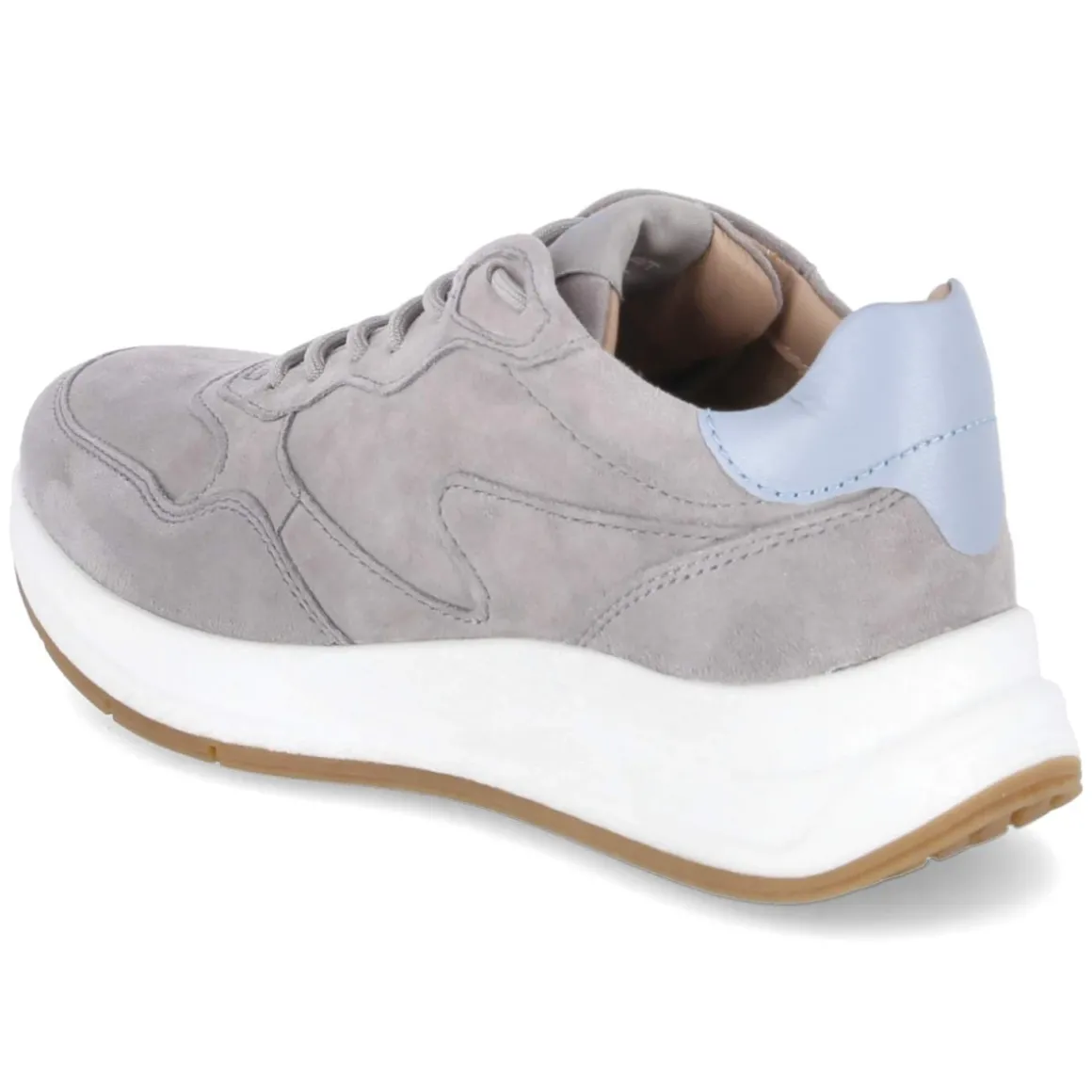 Low Sneaker - light grey / light blue
