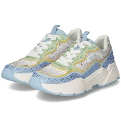 Low Sneaker - lt blue white