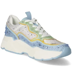 Low Sneaker - lt blue white