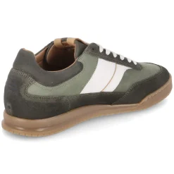 Low Sneaker - moss green-white