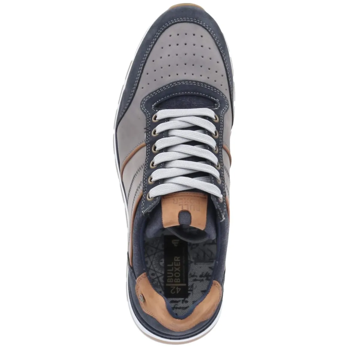 Low Sneaker - Navy/grey